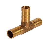 Connettore Del Tubo Flessibile Del Carburante A 3 Vie, Raccordo Splitter Con Innesto In Ottone A 3 Vie Tipo T, Diametro Di Tenuta 6 mm A 12 mm Opzionale Per Tubi Di Aria Olio Gas Compressa (10mm)