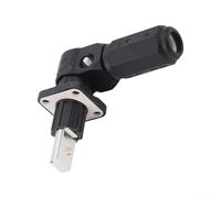 Connettore di accumulo dell'energia della batteria, 120 A/200 A, terminale rapido con contatti placcati in argento rame rosso, impermeabile IP67, per carrelli elevatori elettrici (120 A, nero)