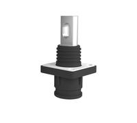 Connettore di accumulo di energia single-core da 8mm 200A connettore impermeabile for batteria di accumulo di energia ad alta tensione ad alta potenza con foro passante(200ABlack through hole socket)