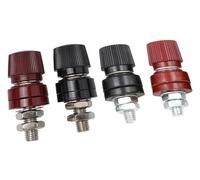 Connettore di alimentazione a vite M6 M8, terminale isolato con collegamento audio a 4 pezzi for collegamenti alla batteria