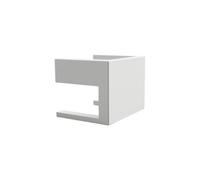 Connettore di allineamento per scaffale libreria compatibile con IKEA Billy (Bianco, 2 pezzi)