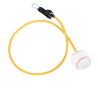 Connettore di Baseball Fitness Fitness Rope Tensione in Lattice per Vari Metodi di Allenamento Aiuto di Allenamento di Softball, Progettato a Forma di Baseball (Giallo 10 libbre)