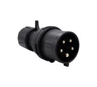 Connettore di forza nero 32A 5p perno da palco F7.0160