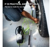 Connettore di ingresso aria per pneumatici 1PC Testina di gonfiaggio per moto