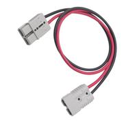 Connettore di Potenza Cavo Estensione 6awg 600v 175a per Batteria Auto | Rame, ABS e Gomma, Guaina Esterna Robusta, Terminale Standard Crimpato, per Ricarica e Impianti Dc