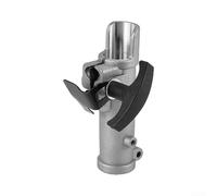 Connettore di prolunga in alluminio per tagliabordi, seghe a palo, adattatore per giunti resistenti, strumento da taglio, manutenzione esterna, argento, 13 cm (26-9)