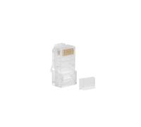 Connettore di rete RJ45 (8P8C) cat.6 UTP guida corda PLU-6000
