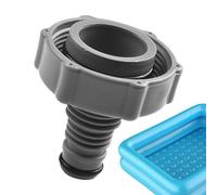 Connettore di ricambio per piscina - scarico piscina, di ricambio, adattatore di collegamento, valvola di scarico, design user-friendly, piscina di collegamento per piscine a sgancio rapido e