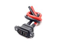 Connettore di ricarica for batteria al litio XT90NE da 30 A, testa femmina fissa, tipo saldato, terminale XT90 placcato in oro, spina energia maschio(XT90NE-F BL)