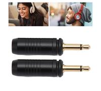 Connettore di riparazione monofilo da 3,5 mm placcato oro, tipo saldante, per cuffie