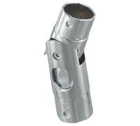 Connettore di rotazione for ombrellone da giardino, adattatore for palo for ombrellone in alluminio da 32 mm di diametro, parti di ricambio impermeabili for ombrellone da giardino, argento(38mm)