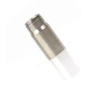 Connettore di slittamento in ottone da 3/8 ", connettore rapido con blocco a pressione ad alta pressione Mistroso ugello giunto dritto con sedile per il sistema di raffreddamento No hole plug 5 pezzi