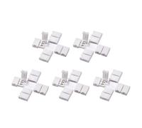 Connettore di striscia LED a forma di croce per colore unico 3528, 2 luci di striscia LED conduttore, 5 pezzi