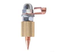 Connettore di terra per saldatrice a perno per riparazione di ammaccature auto, strumento spotter per carrozzeria - Mandrino estrattore ammaccature in lega di rame per saldatura elettrica in lamiera e