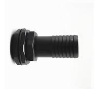 Connettore di troppopieno da 2,5 cm per serbatoio d'acqua o serbatoio con dado e rondella, connettore rapido in plastica compatibile con tubo di troppopieno da 2,5 cm per troppopieno di stoccaggio