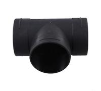 Connettore di uscita a T da 80 mm per riscaldatore Webasto, splitter in plastica per condotti di ventilazione con direzione del flusso controllata, raccordo efficiente per tubo di distribuzione