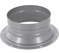 Connettore di ventilazione con flangia in metallo resistente - Adattatore for condotto 'aria for cappa di scarico della cucina, raccordo for tubo resistente alle perdite(250mm)