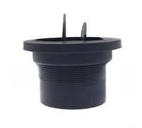 Connettore di ventilazione del riscaldatore, 42 60 75 90 mm per parcheggio diesel condotto dell'aria calda uscita girevole, connettore di scarico regolabile ugello direzionale (42 mm)