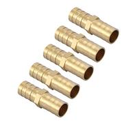 Connettore Diritto Spinato Adattatore Per Tubo Diritto Bidirezionale In Ottone Raccordo Tubo Giunzione Tubo Per Tubi Di Diversi Diametri 6/8/10/12/14/16/20mm 12mm 5Pcs