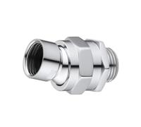 Connettore doccia in ottone pesante girevole a 360 gradi di movimento imposta rapidamente risparmio idrico per docce standard Adattatore flessibile per soffione doccia