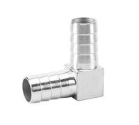 Connettore dritto, 1 pz. Portagomma dritto a croce, portagomma SS304, raccordo for tubo pagoda tipo T tipo Y, raccordo in acciaio inossidabile a 3 vie(White,8mm)