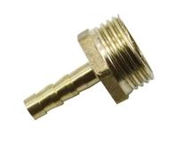 Connettore dritto, 3 pezzi, giunto for tubo for acquario, filettatura maschio da 3/4", connettore in ottone Pagoda(16mm)