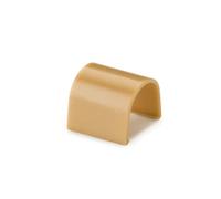 Connettore dritto per cavo, colore beige, compatibile con sistemi di cablaggio, ideale per installazioni elettriche e connessioni sicure.