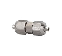Connettore dritto per tubo 10/8 mm, SW1 16, SW2 14, portata max. 25 bar, temper. -40 °C fino a 200 °C, in acciaio inox 1.4404.