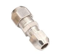 Connettore dritto, set di raccordi doppi for tubi in ottone con connettori in rame, dado bloccaggio for, doppio collegamento, 1 pezzo(4mm*6mm)