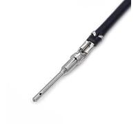 Connettore Elcetric automatico del cavo terminale della crimpatura di 1.0mm DTM con i perni 3-1447221-4 blocchi femminili maschii rotondi primavera dell'inserto(Male,50 Pcs)