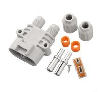 Connettore elettrico impermeabile maschio femmina, 120 A, 1200 V, adatto per generatori di carrelli elevatori e condizionatori d'aria di parcheggio, applicazioni ad alta corrente (maschio)