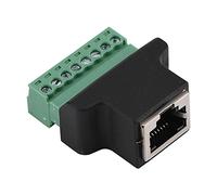 Connettore Ethernet DVR RJ45 femmina a 8 pin blocco terminale, connettore terminale cavo Ethernet adattatore CCTV digitale DVR adattatore di rete accoppiatore in linea