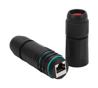 Connettore Ethernet Impermeabile, Kit Parabola e Spina SPX Laterale del Router per Adattatore RJ45 Femmina, Connettore RJ45 Femmina a Femmina a Dente Intero, Adattatore Prolunga