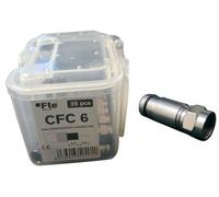 Connettore F Compressione RG6 (6.8mm) 25 Pz.