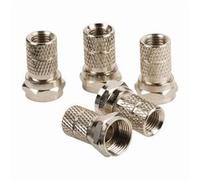 CONNETTORE F NEDIS CSGB41903ME PER CAVO TV/SAT da 5,50 mm CONFEZIONE DA 5 PEZZI