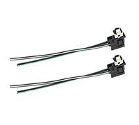 Connettore Faro H1 adatto perFord Connettore Fanali H1 Conector Enchufe Bombilla adatto perHeadlight Socket Harness Plug, 2pcs Lamp Bulb Wiring Connector Plug Adapter Line Rep