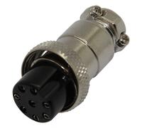 Connettore FC684218 per microfoni femmina PIN: 8 per cavi dritti CLIFF