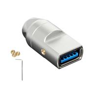 Connettore femmina dell'incavo USB3.0 con Shell della lega di alluminio per la sostituzione e la riparazione del cavo di 6mm