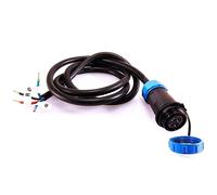 Connettore femmina IP67 cavo 1m 4 fili RGB multicolore fari luci LED wall washer