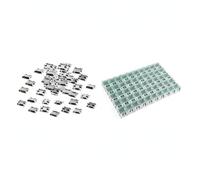 Connettore Femmina Micro USB a 5 Pin, 12 Modelli, 5 unità. Scatola di Stoccaggio SMD Modulare, Organizzatore di Componenti Ad Incastro con C