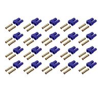 Connettore femmina per batteria ec5 dorato 20 pz reely 1399710