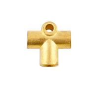 Connect 3 Vie Femminile Freno Tubo Connettore 10 x 1mm 5pc 31199