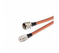 Connettore femmina UHF SO239 a 90 gradi for spine maschio UHF PL259, cavo coassiale RG400 a doppia schermatura, codino(UHF M to UHF F,3Meter)