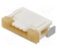 Connettore: FFC/FPC 500mA Easy-On 1mm 50V SMT dorato PIN: 3