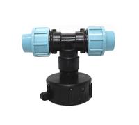 Connettore filettato per serbatoio IBC, S60X6, filettatura grossa da giardino, connettore adattatore per serbatoio IBC, per raccordi in PE da 25 mm