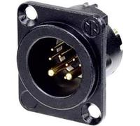 Connettore flangia del connettore XLR Neutrik Contatti Poly Numeri diritti 10 PC nero 1 (NC10MD-LX-B-CON)