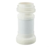 Connettore flessibile 250mm/500mm della pentola del PVC bianco del collegamento affidabile dello spreco della toilette