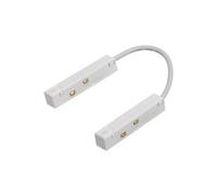 Connettore Flessibile Angolare per Binario Magnetico - Bianco