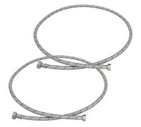 Connettore flessibile da 3/8” 1/2” per rubinetti, 150 cm, set da 2