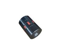 Connettore flessibile Giunto a stella D40 L66 Giunto elastico a griffe Giunto ad albero a coppia elevata in acciaio tondo da 45 mm Prolunga di serraggio(15X18mm)